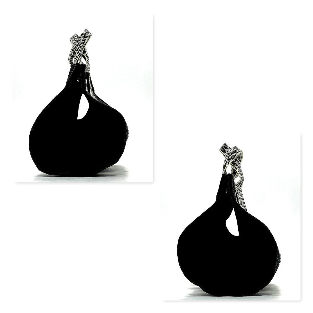 エルメス　カンヌPM　トートバッグ　キャンバス　ブラック系　【廃盤・美品】