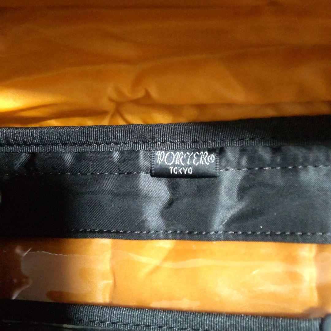 1度使用　大型ポーター　PORTERブラックナイロンボストンバッグ