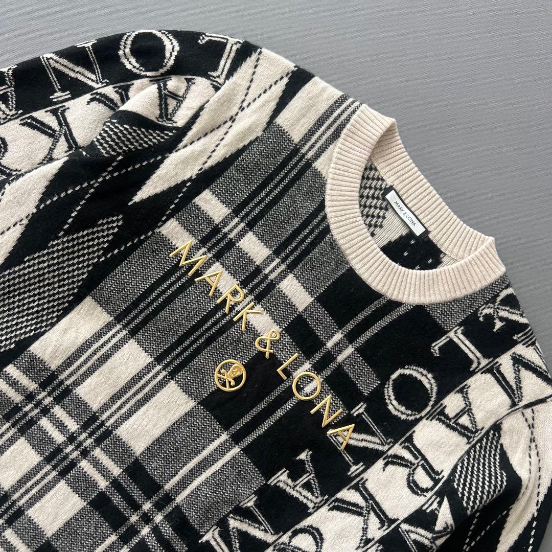 MARK&LONA マークアンドロナ　カシミア100% セーター　メンズ　ゴルフ