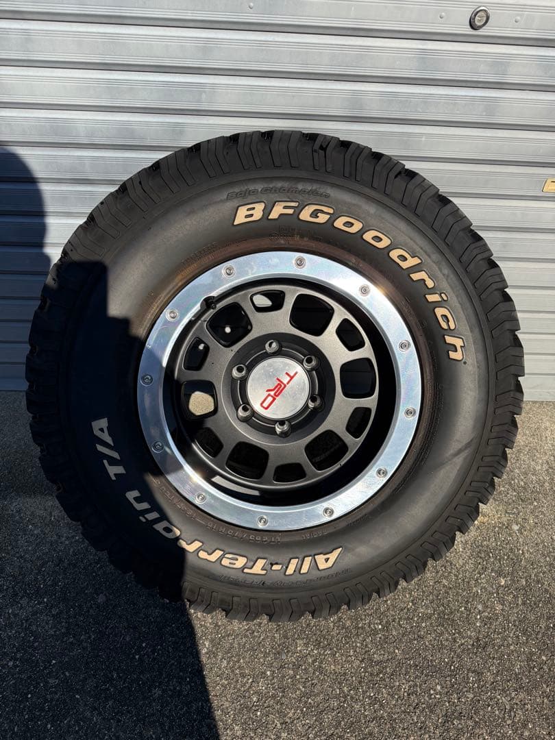 US TRD 純正16インチ タイヤ・ホイールセット５本セット