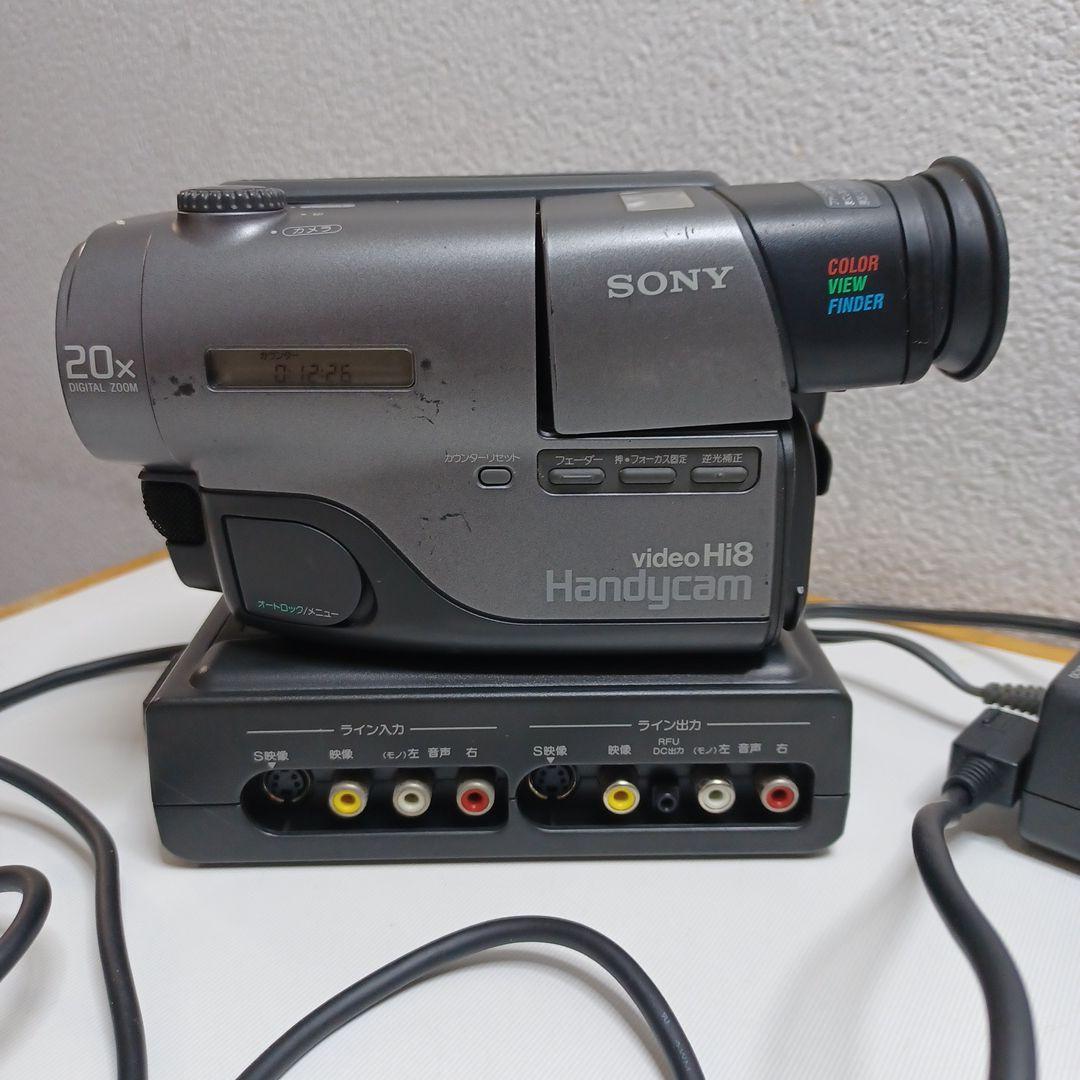 稼動品！SONY video Hi8 Handycam （CCD-TR11）