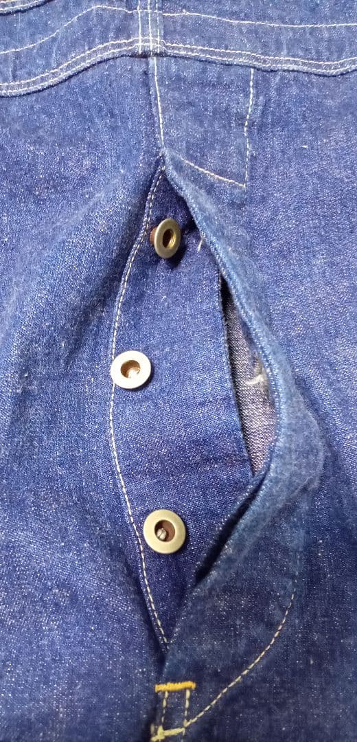 パンツ orSlow 30's OverAll DENIM OneWash size3