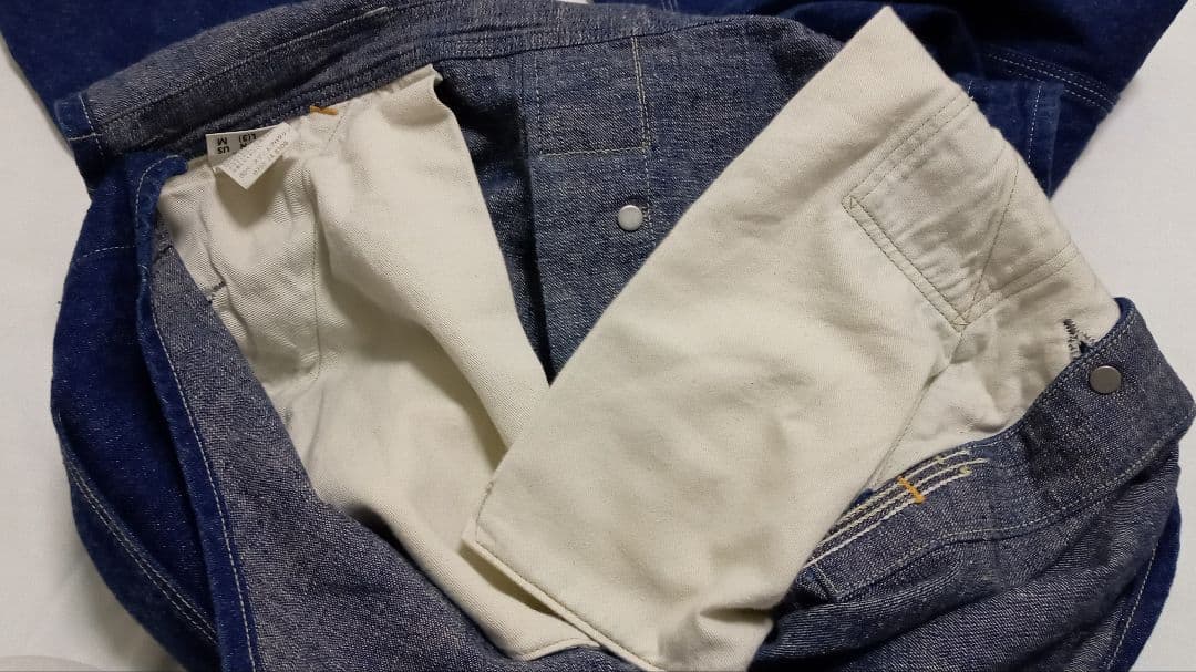 パンツ orSlow 30's OverAll DENIM OneWash size3