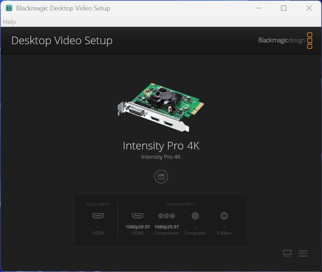 Intensity Pro 4K HDMIキャプボOBS可 Blackmagic