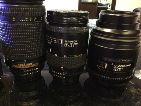 ジャンク？NikonF90X レンズ2本付！28-85/70-300