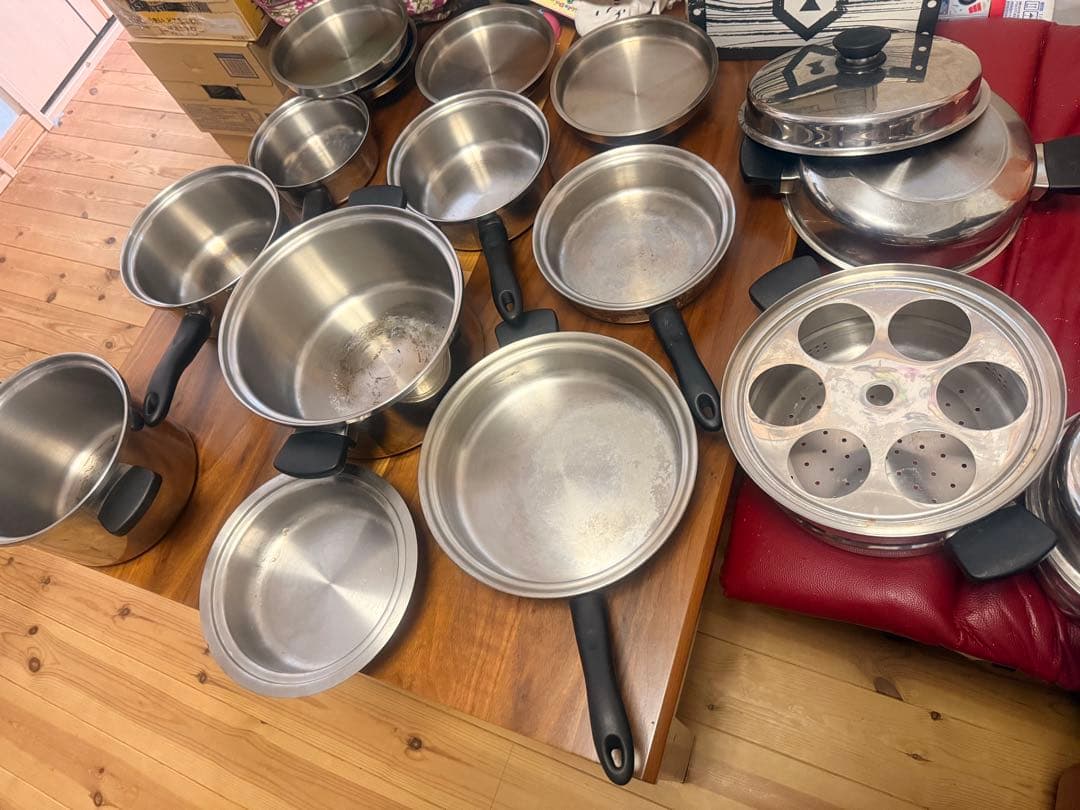 アムウェイ 鍋、フライパンまとめ売り