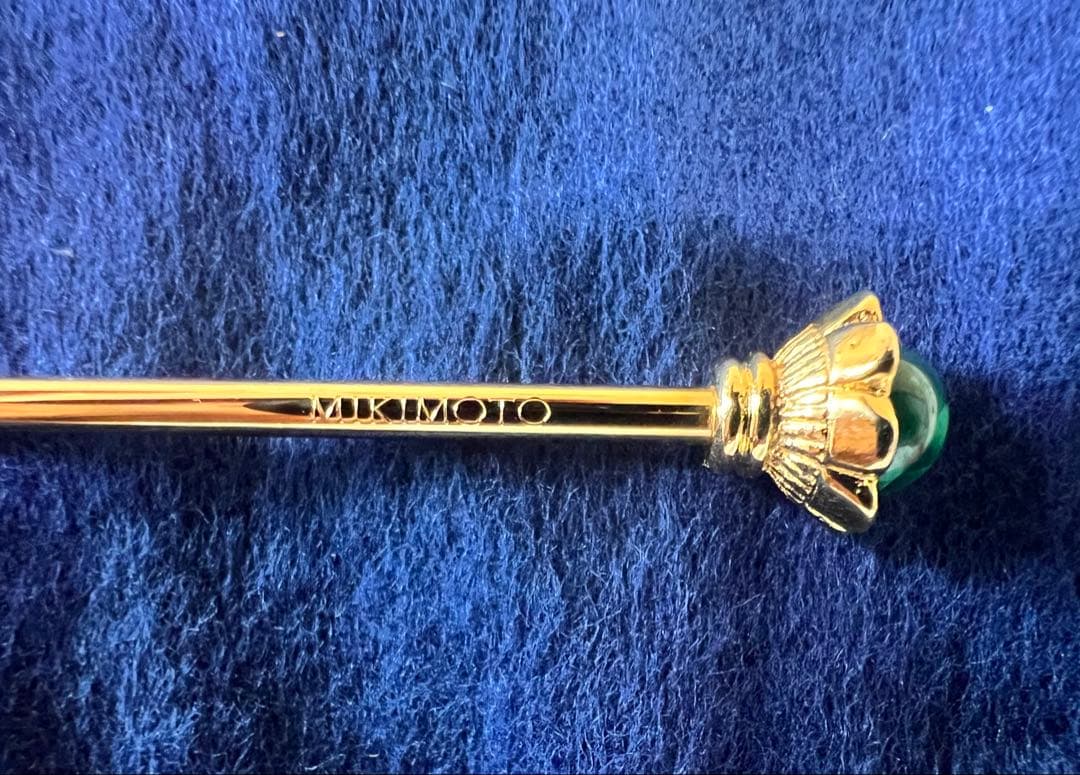 MIKIMOTO 宝石付きフルーツピック5本セット