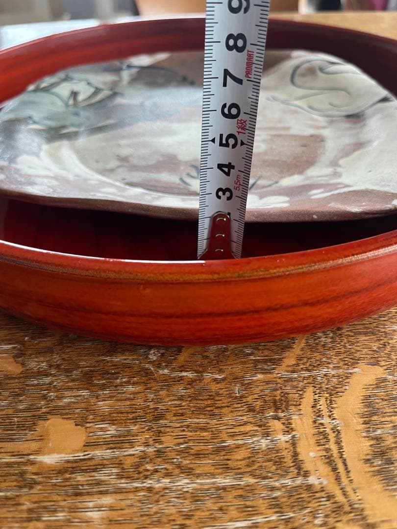 益子陶器市　作家　ムーニーともみさん　四角皿　一点物