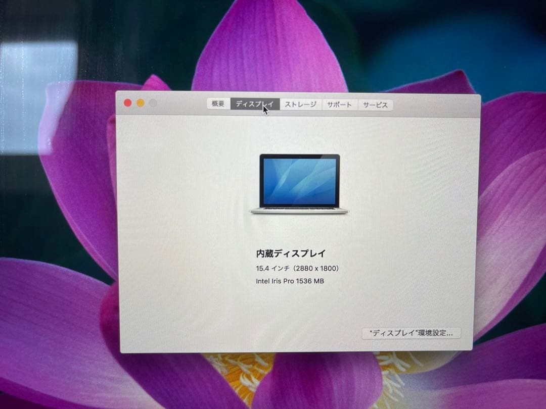 MacBook Pro 15-inch 2015(ジャンク・使用可能)