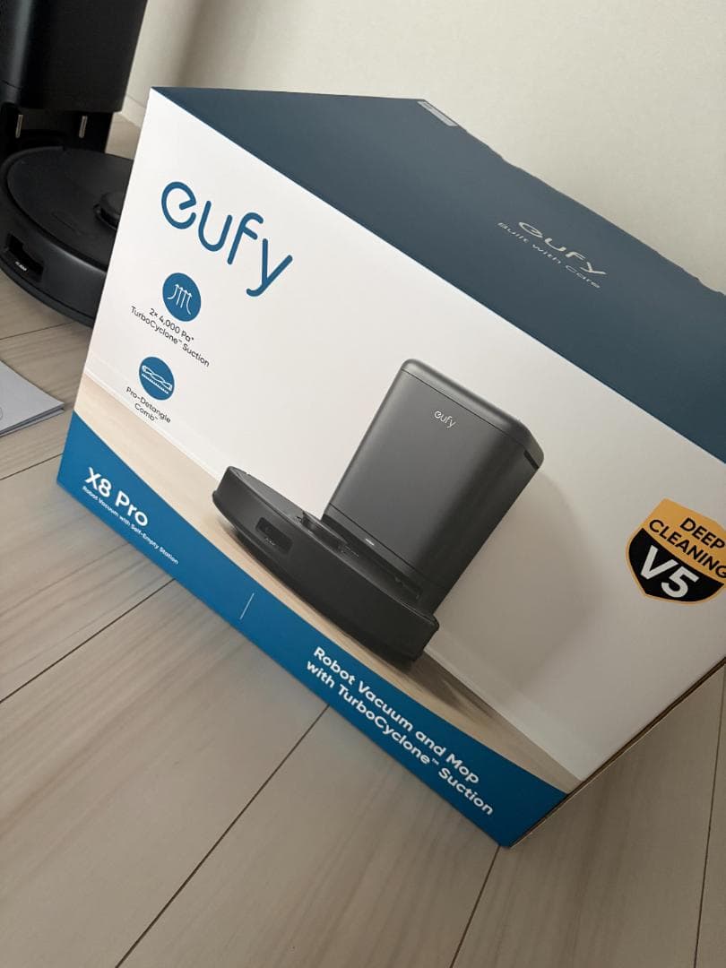 美品 Anker Eufy Clean X8 Pro with お掃除ロボ 黒