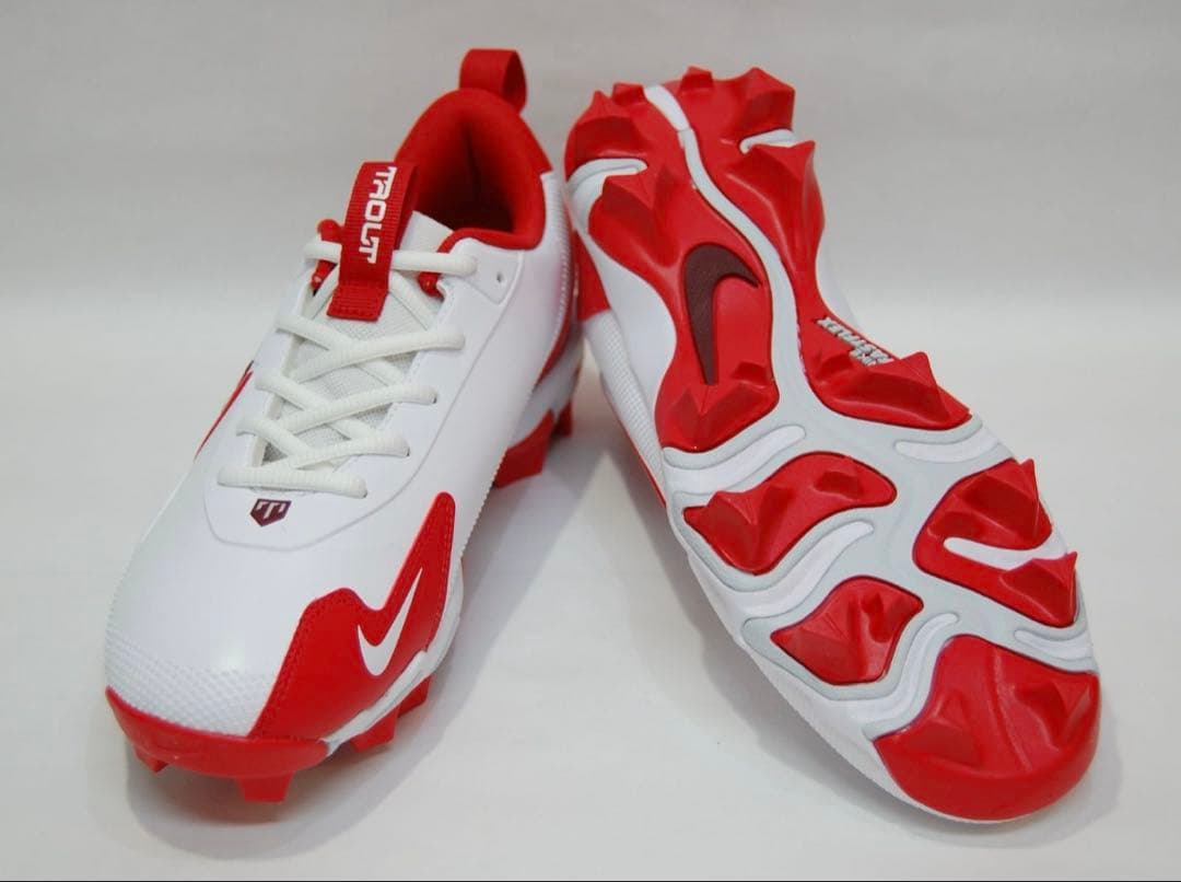 野球 Nike スパイクシューズ 白/赤