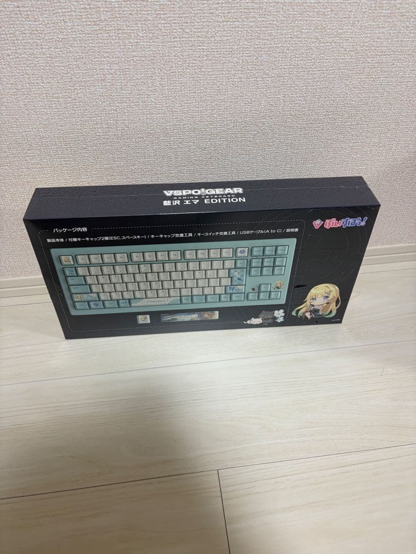 ぶいすぽっ！ 藍沢エマ Edition VSPO!GEAR ゲーミングキーボード