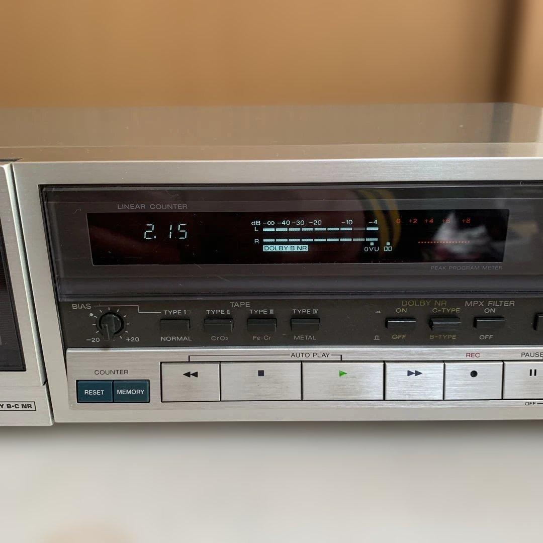 美品 SONY TC-K555 カセットデッキ