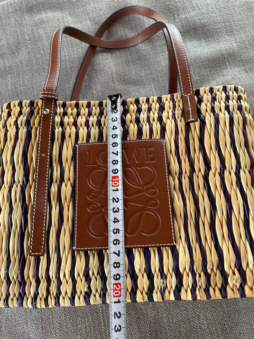 LOEWE ロエベ　スクエアバスケットカゴバック　スモール