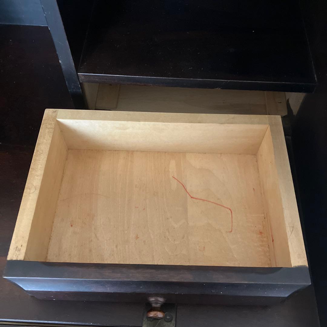 北海道民芸 ライティングビューロー チェスト 学習机 アンティーク インテリア