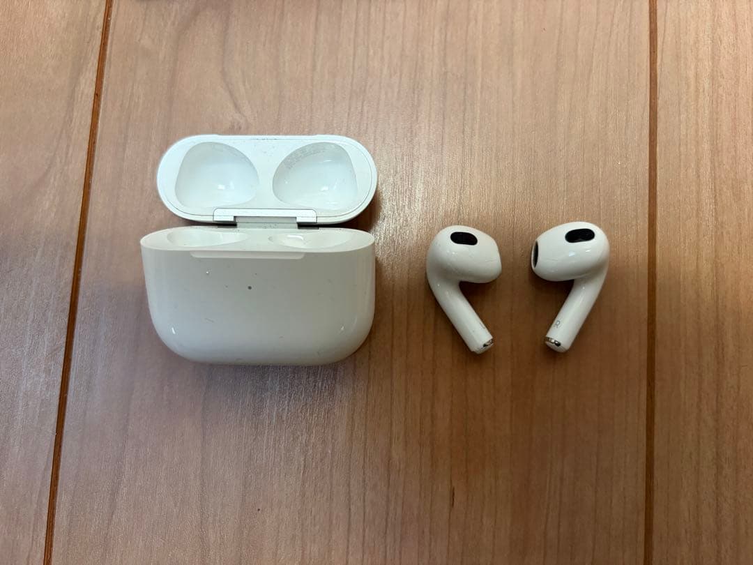 AirPods第3世代 本体＋ケーブル未使用＋NANGAケース付