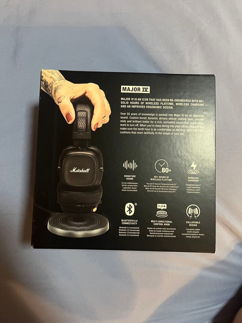 Marshall BLUETOOTH majorⅣ マーシャル ヘッドフォン