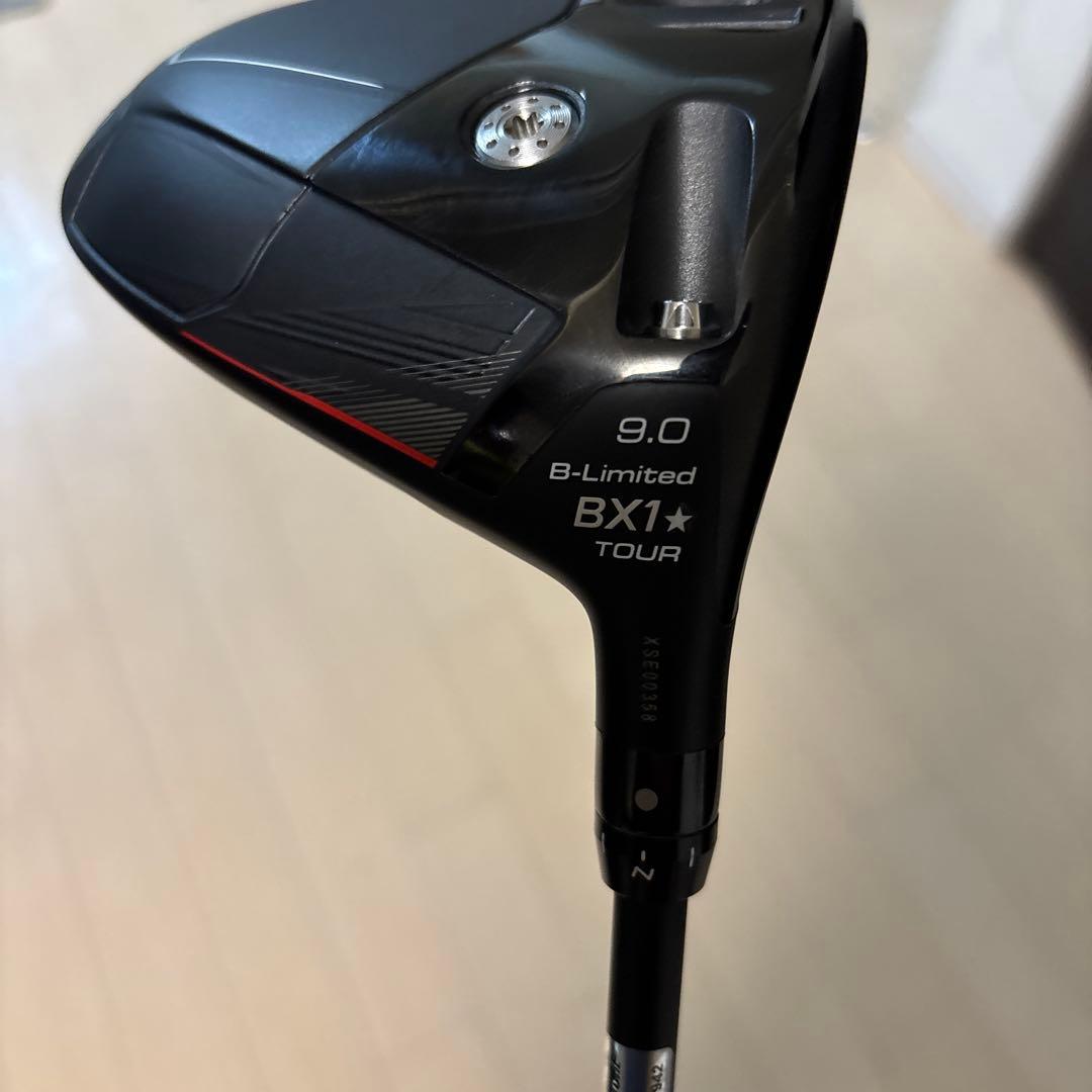 B-Limited BX1★TOUR 9.0ドライバーハドラス済みヘッドとカバー