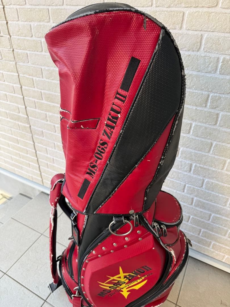 ガンダム MS-06S ZAKUⅡ シャア専用ザク　ゴルフ用キャディバッグ