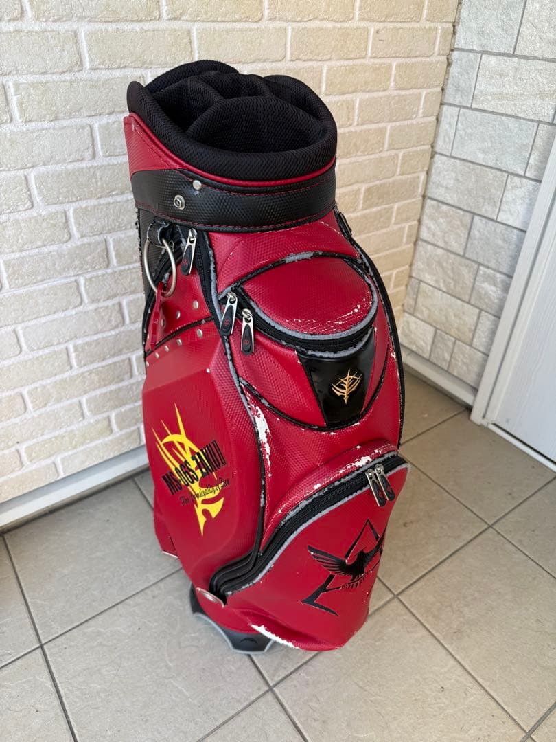 ガンダム MS-06S ZAKUⅡ シャア専用ザク　ゴルフ用キャディバッグ