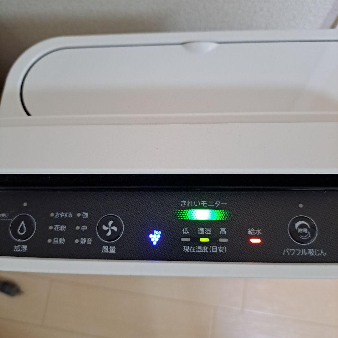 本日のみ価格最安!美品～普通!シャープ　加湿空気清浄機　KC-R50-W