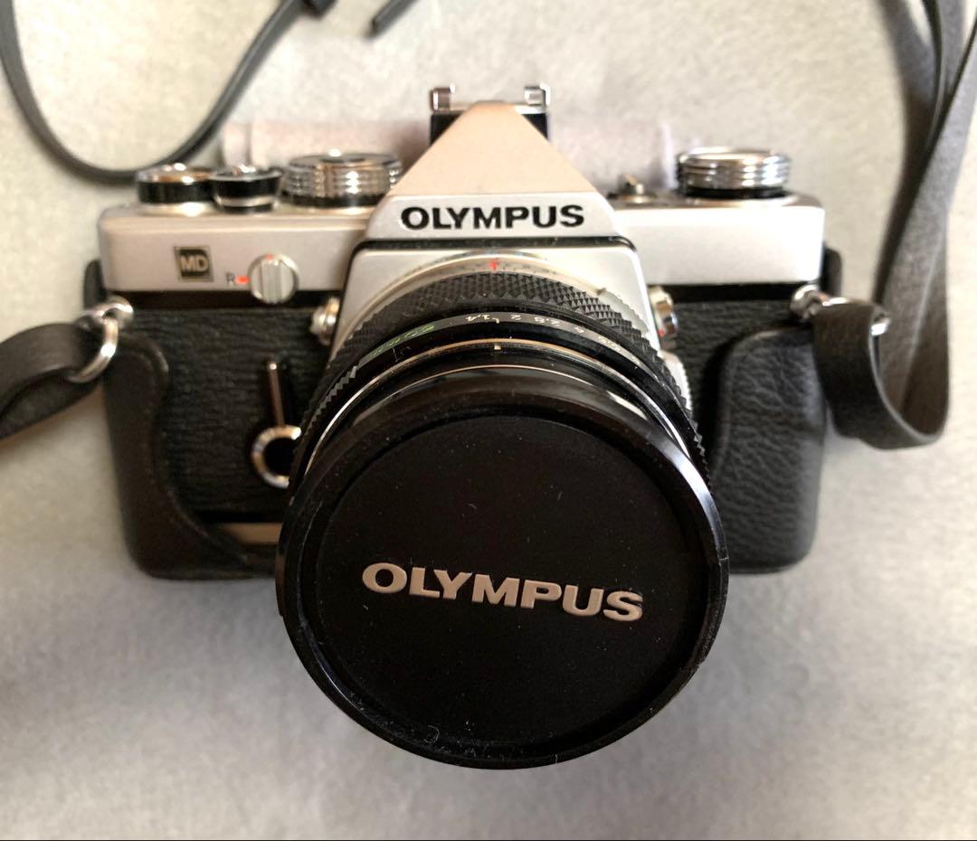 再々値下げ　ワンオーナー　オリンパスOM-1MD+標準50mm+ケース+ストロボ