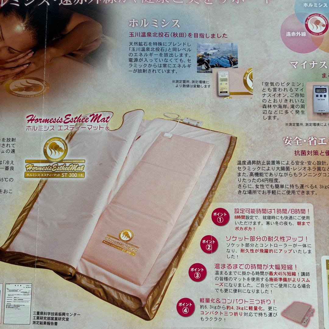 ピュアルネッサンス　ホルミシスエスティーマット専用カバー　おまけ付き