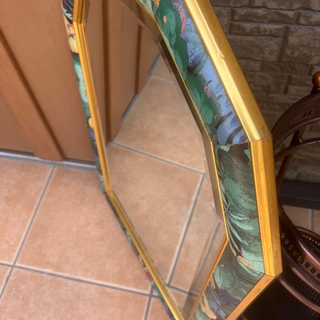 レア！　ドマンDemain イタリア製　ウォールミラー 　アンティーク　姿見　鏡