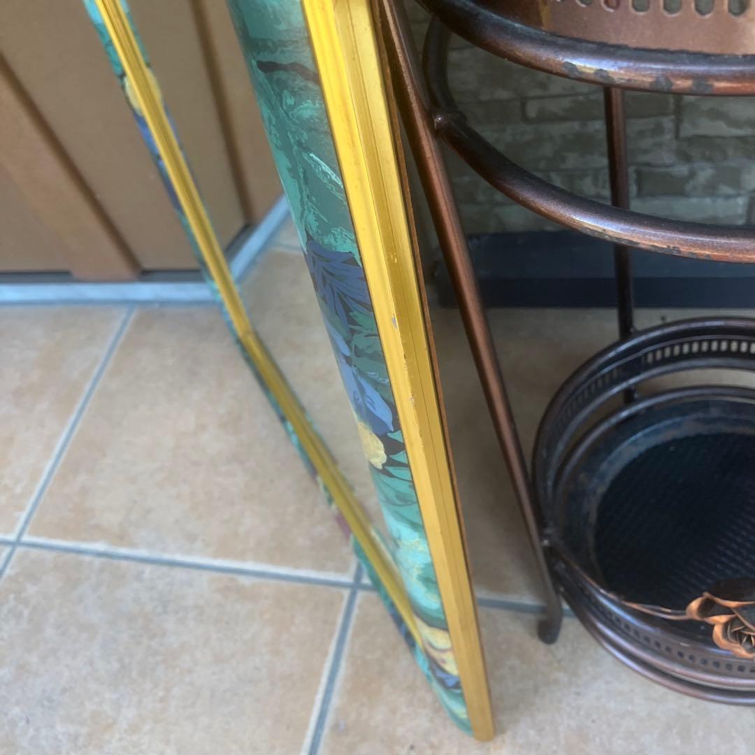 レア！　ドマンDemain イタリア製　ウォールミラー 　アンティーク　姿見　鏡