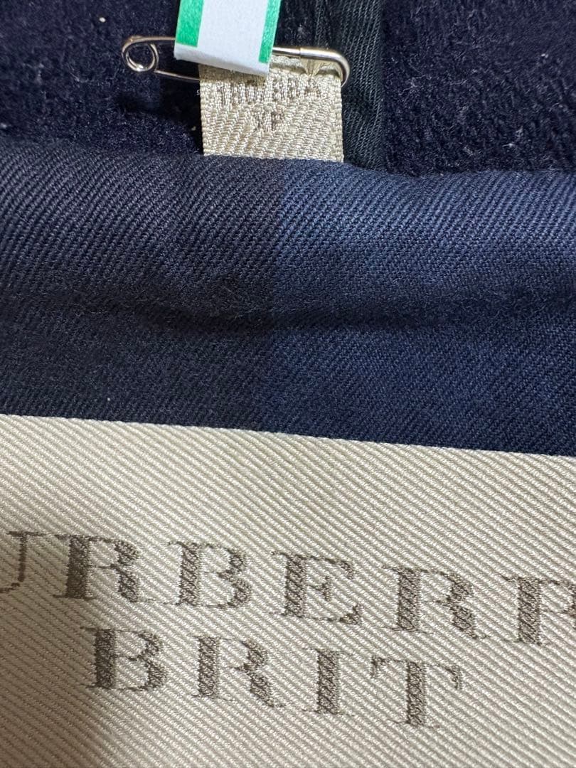 BURBERRY BRIT ダッフルコート ネイビー XS