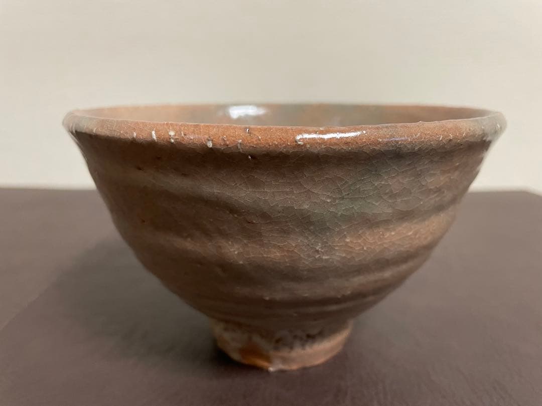 兼田昌尚 萩茶盌　萩焼　共箱　栞　茶道具