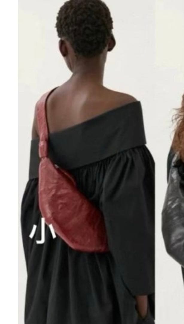 LEMAIRE ルメール クロワッサンバッグ コーテッドコットンキャンバス S