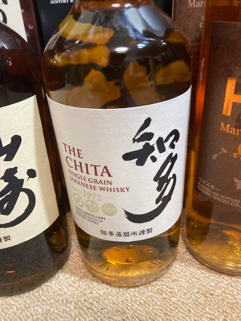 ウイスキー山崎　知多　HHAE 野いちごの恋　計4本セット