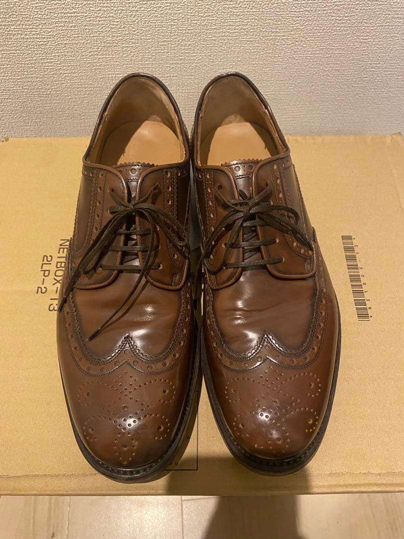 h*o様 フェラガモ　革靴　ブラウン　Salvatore Ferragamo