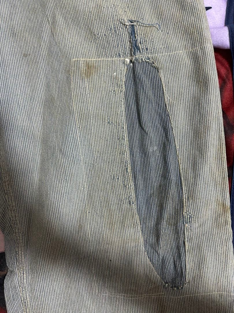 40s/Lee/ハウスタグ/オーバーオール/ボロ/ヴィンテージ/サービス品