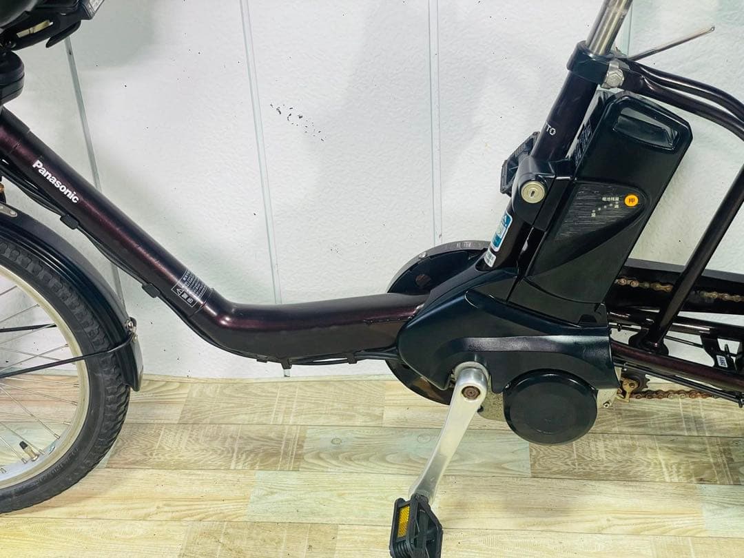 2991パナソニック8,アンペア　3人乗り対応子供乗せ　電動アシスト自転車