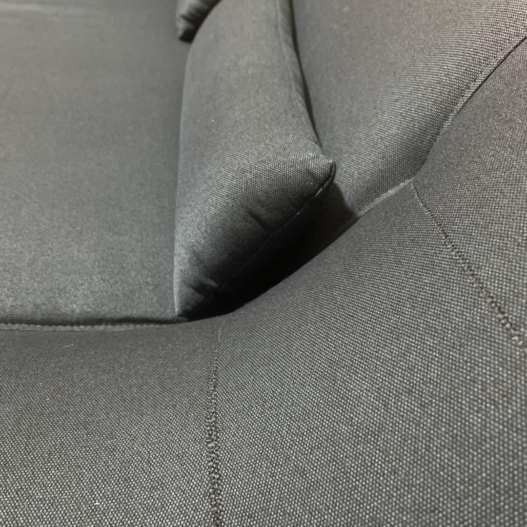 ネイビー 2.5人掛けローソファ