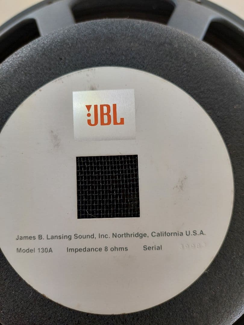 JBL 130Aペア38cmウーハーユニット美品