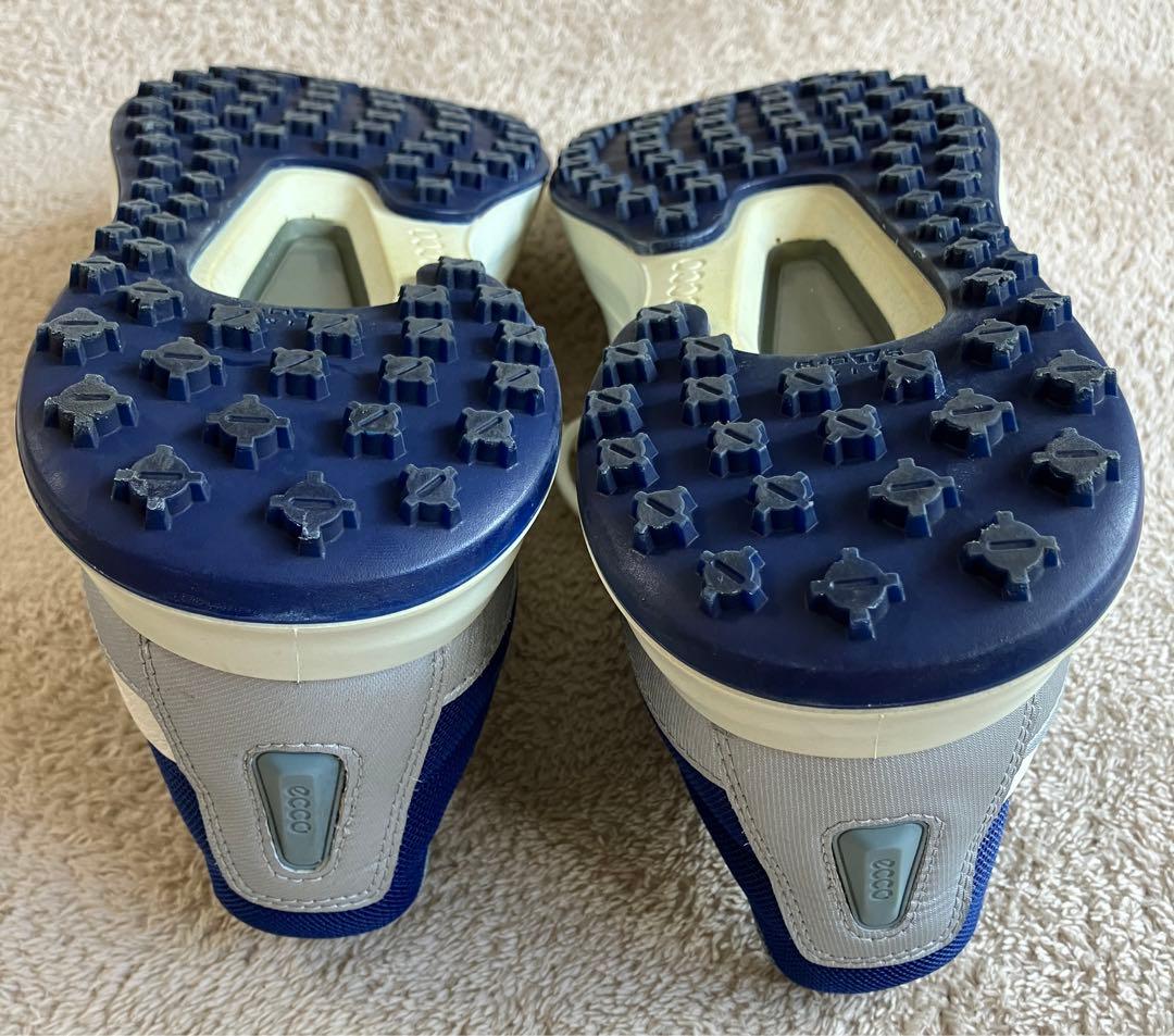 ECCO CORE レザーゴルフシューズ スパイクレス EU43