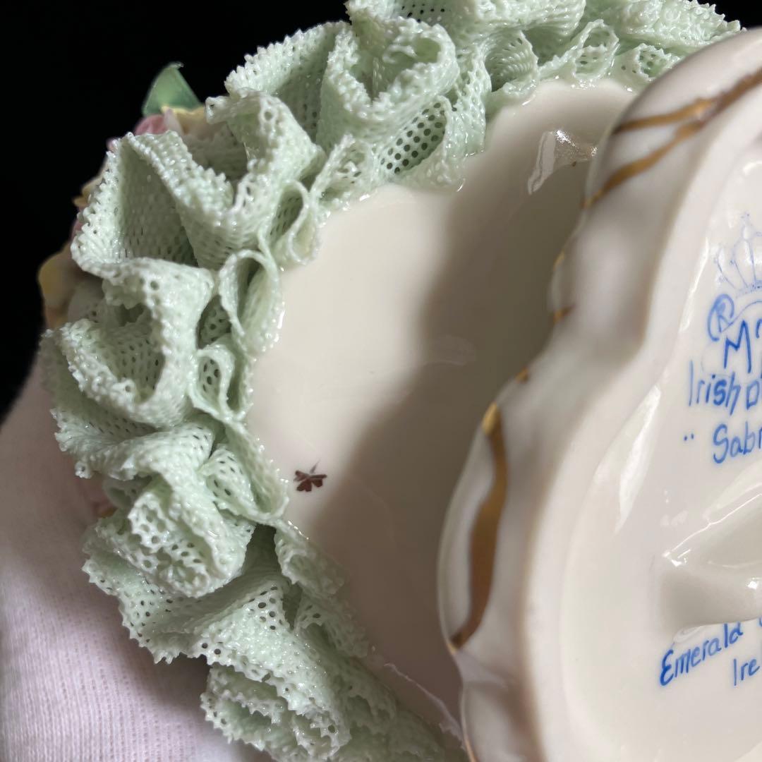 【匿名配送/希少】アイリッシュドレスデン/フィギュリン/エメラルドコレクション
