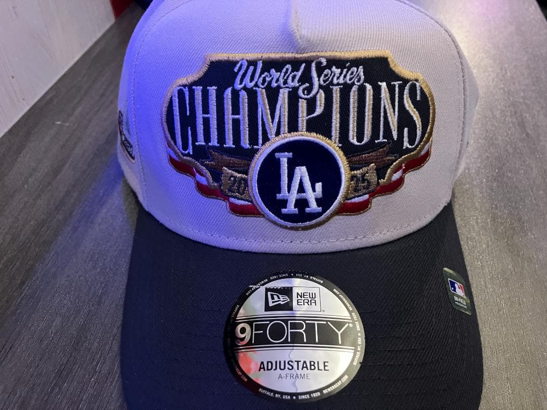 LA ワールドシリーズチャンピオン キャップ 2025