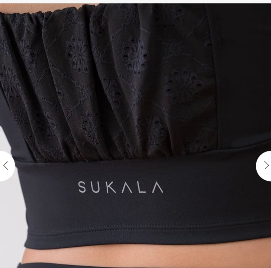 SUKALA★新作フラワーレースブラトップ　Sサイズ