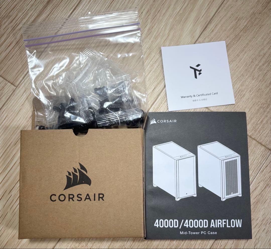 PCケース(自作PC用) CORSAIR 4000D AIRFLOW