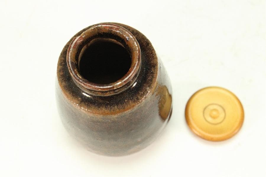 茶道具 唐物 茶入 蔵書付(K-YC371)