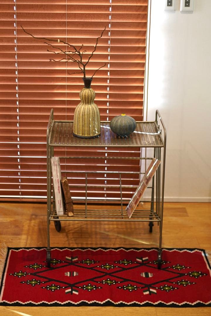 マシューマテゴ風ヴィンテージスチールラック