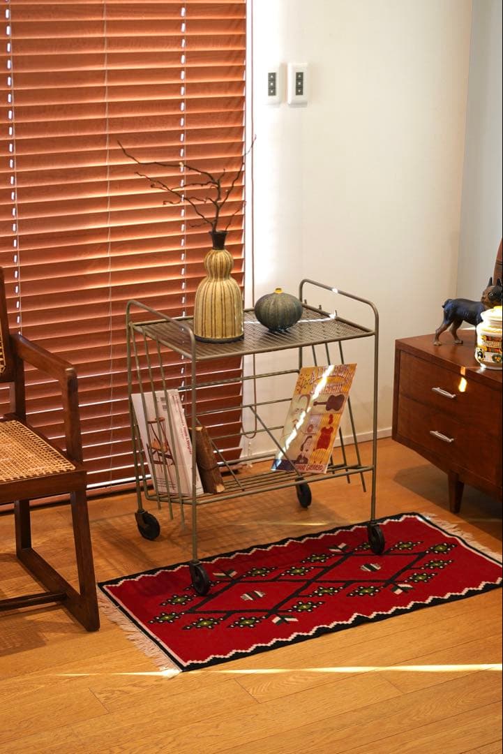 マシューマテゴ風ヴィンテージスチールラック