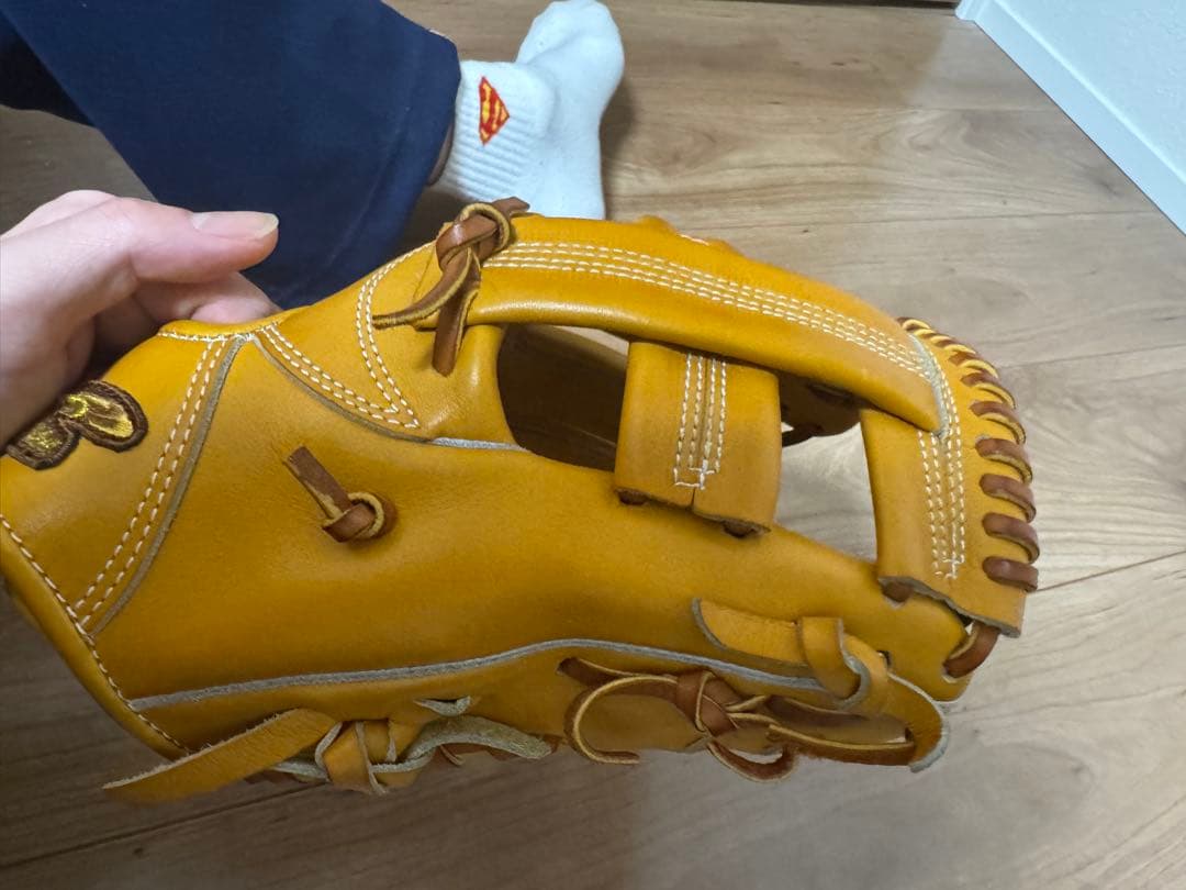 Ip.1050-15 グローブ 硬式 内野手用 高校野球 硬硬式用 十河モデル