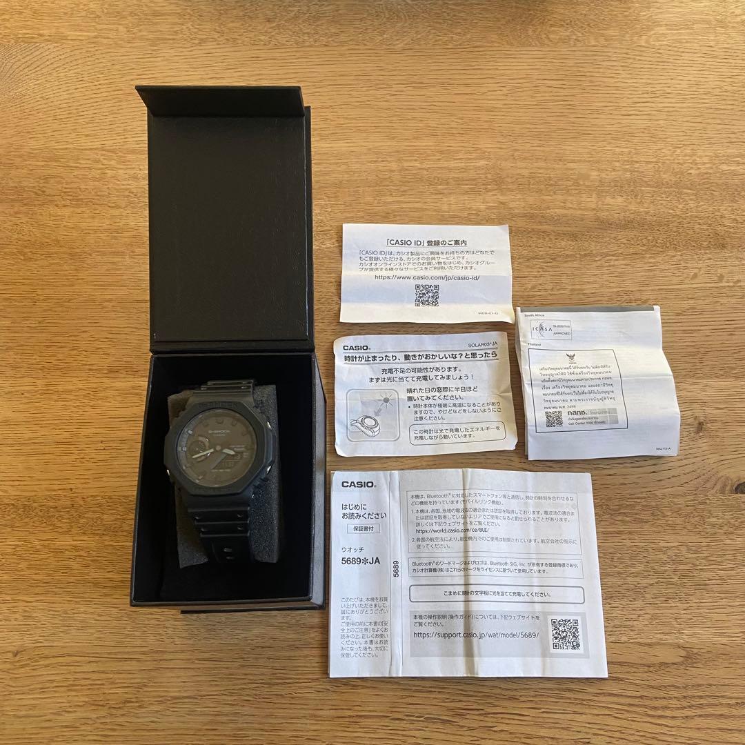 【週末価格】CASIO G-SHOCK GA-B2100-1A1JF