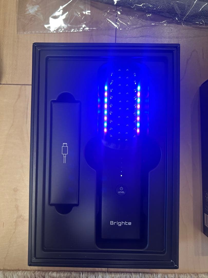 【2回のみ使用】ブライトエレキブラシ　美顔器