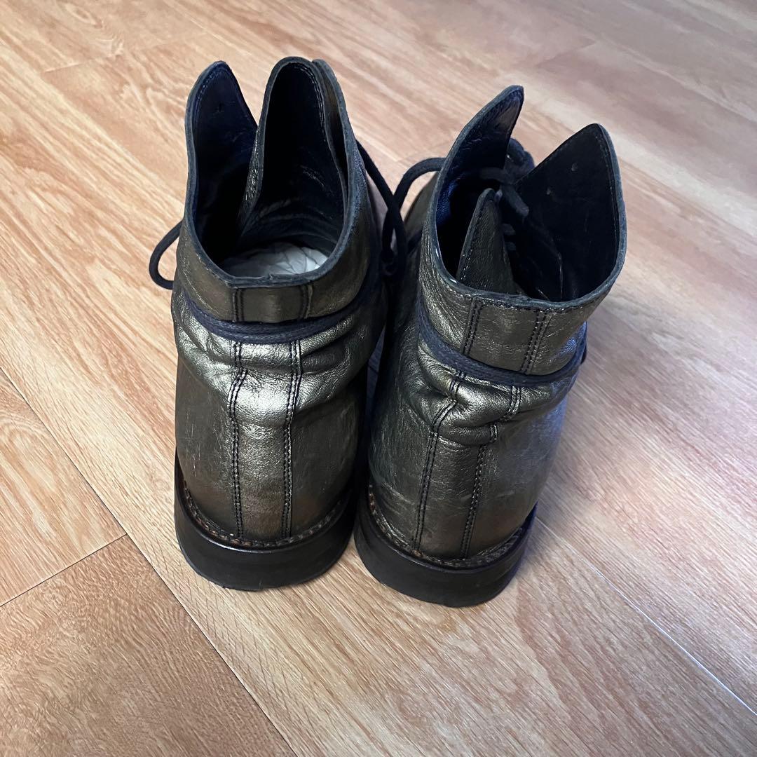 Ann Demeulemeester 2006aw メタリックブーツ希少品 箱付